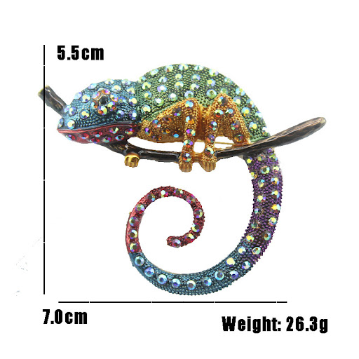 Title 4, Fashionable Diamond Studded Oil Drop Color Cham...