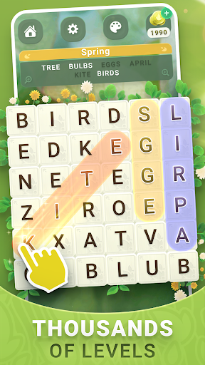 Screenshot Word Search Nature Puzzle Game