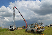 Good weather conditions on Tuesday allowed Eskom technicians to work unhindered in Hendrina and surrounding areas.