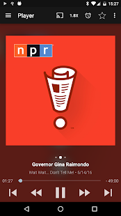 Podcast & Radio Addict Screenshot
