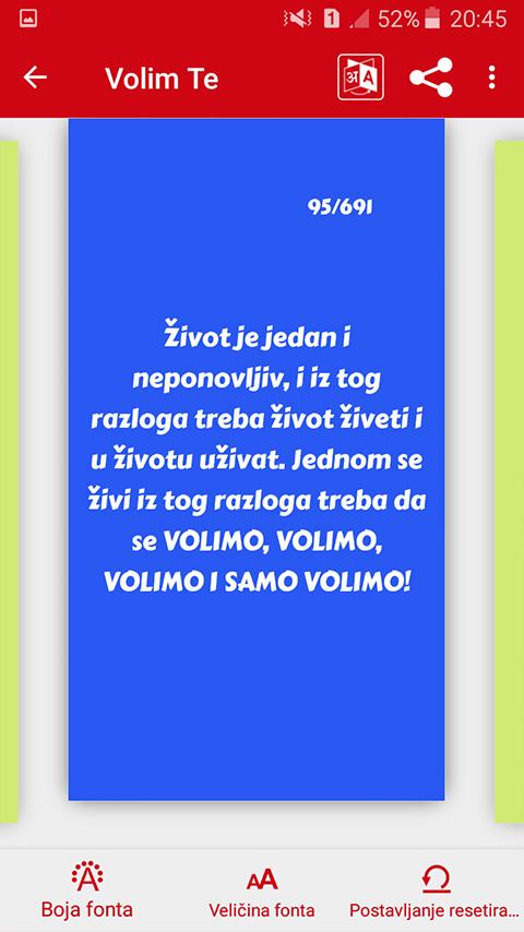 Sms volim te Ljubavne poruke