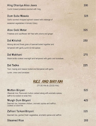 Royal Hometel Suites menu 6