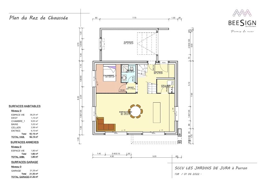 Vente maison 5 pièces 118 m² à Péron (01630), 649 000 €