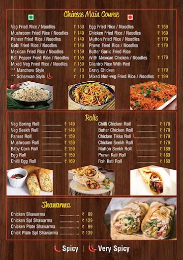 Andhra Spicy Eats menu 