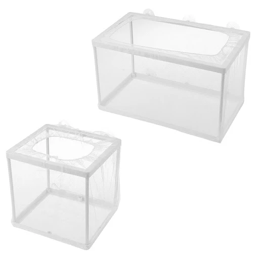 Aquarium Fish Breeding Isolation Box Fish Tank Aquarium Breeder Hatching Incubator Fish Tanks Isolator Feeding Accessory