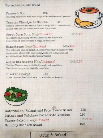 Bhookha menu 