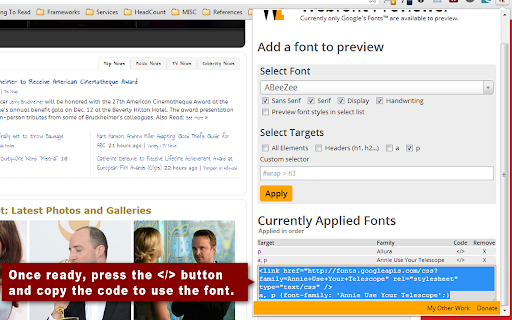 Webfont Previewer