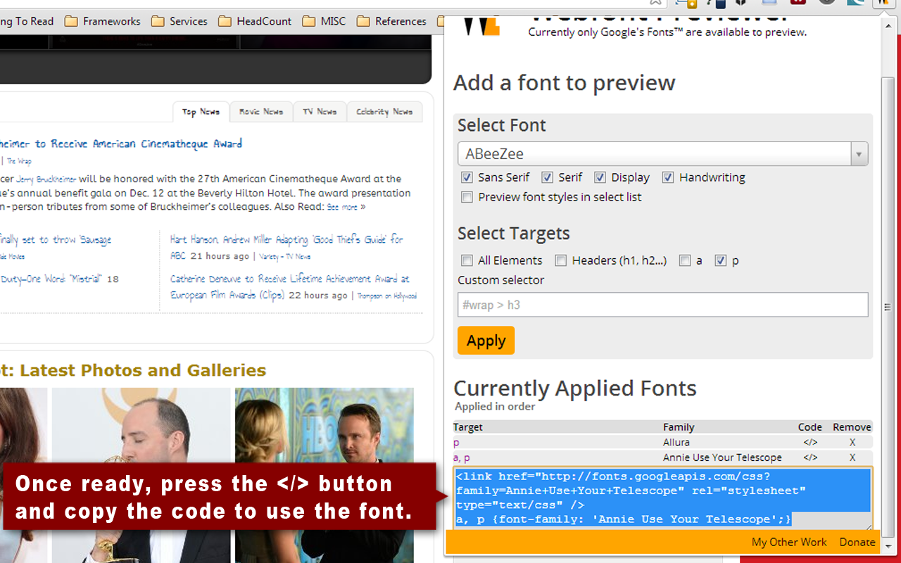 Webfont Previewer Preview image 6