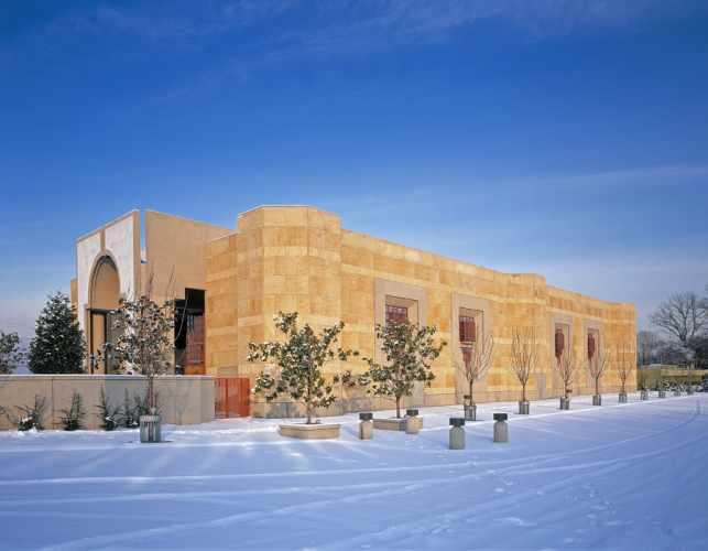 A winter view of the Ismaili Centre, from the south-west. GARY OTTE 