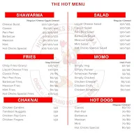 Hot Chicks Shawarma menu 1