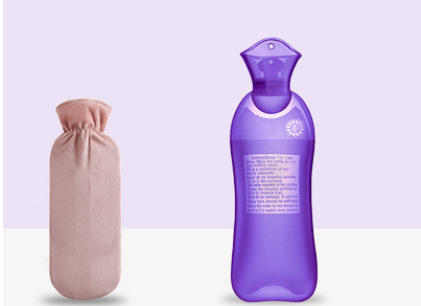 Title 4, Silicone Hot Water Bottle for outdoor and dormi...