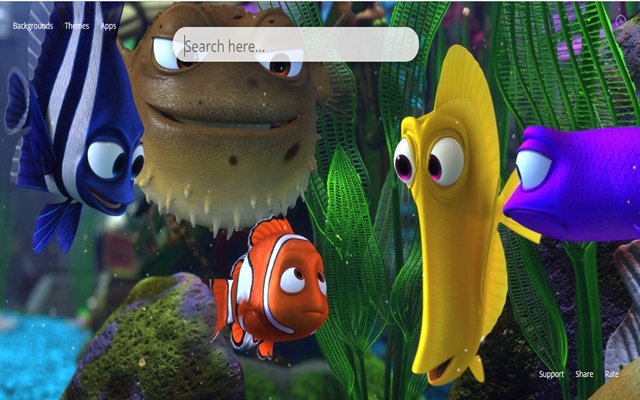 Procurando Nemo Anime Background