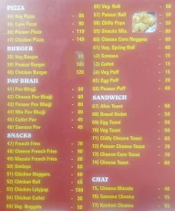 Nila Sweets and Bakery menu 2