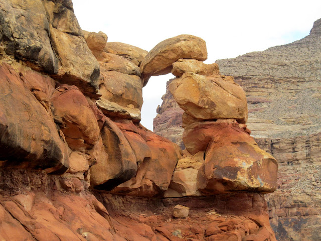 Small natural arch