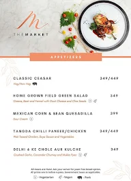 The Market - The Westin menu 6