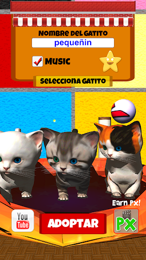 Cute Kitten virtual pet free