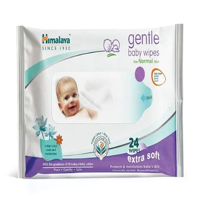 Himalaya Xl Gentle Baby Wipes Pack Of 24 Wips