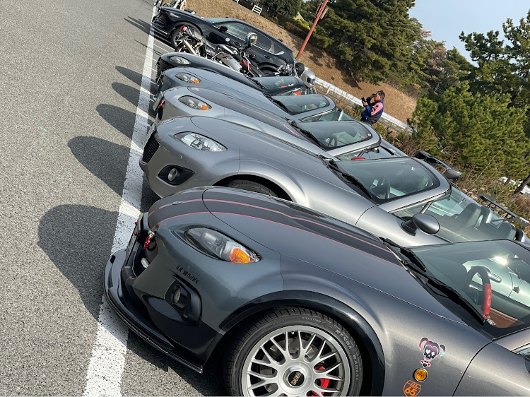 ロードスターの新年歌詞交換会・慰労会・謹賀新年2021・鷲羽山・ロードスターNC倶楽部に関するカスタム事例の投稿画像8枚目