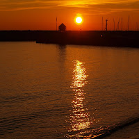 Tramonto al mare  di 