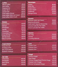 Cafe Rushh menu 1