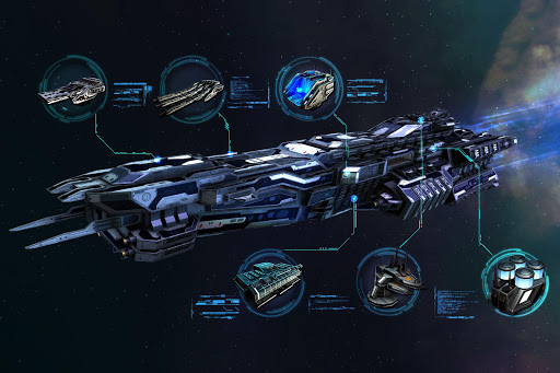 Planet Commander Online: Space ships galaxy game(Mod Money)