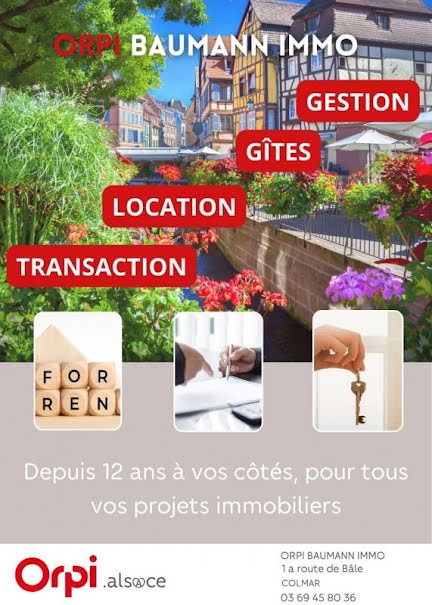 Vente terrain  534 m² à Colmar (68000), 71 500 €