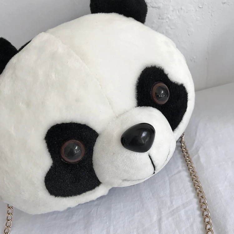 Title 3, Bolsa de ombro de panda de pelúcia Leve seus pe...