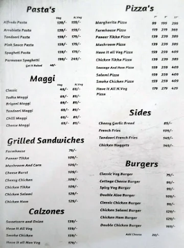 a Mano Kitchen menu 