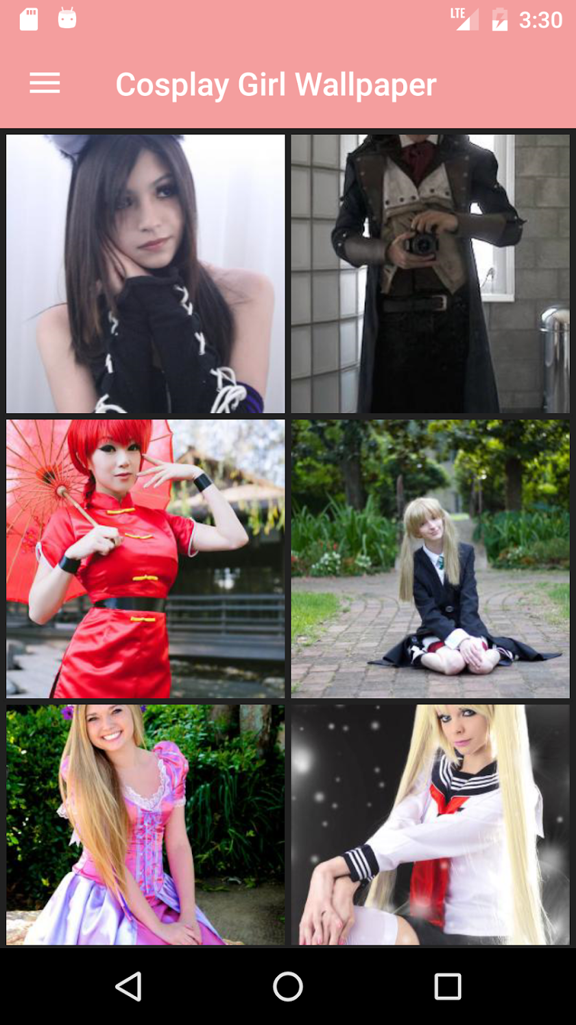 Cosplay Girl Wallpaper Screen 1