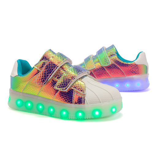 Title 3, Childrens Luminous Shoes Charging LED Light Sh...