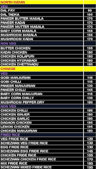 Coco Spicy menu 3