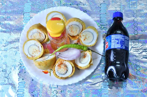 Egg Bajji [4 Pieces] With Thums Up [250 Ml]