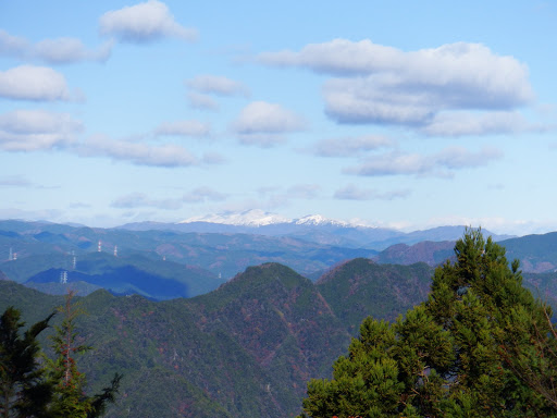 ここからも恵那山が