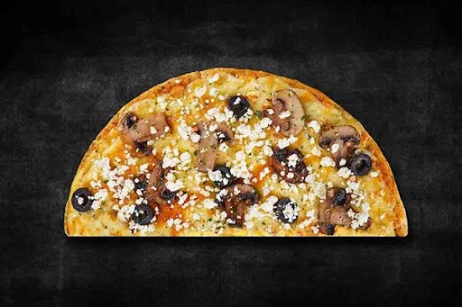 Funky Funghi Feta Semizza (Half Pizza)(Serves 1)