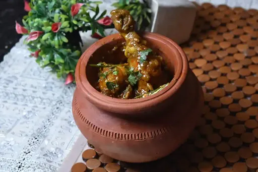 Champaran Special Ahuna Chicken Handi