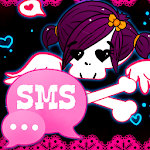 Cover Image of 下载 Theme EMO Pink GO SMS Pro 2.8 APK