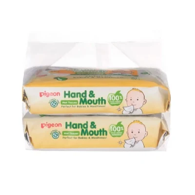 Pigeon Hand And Mouth Wipes 1x20