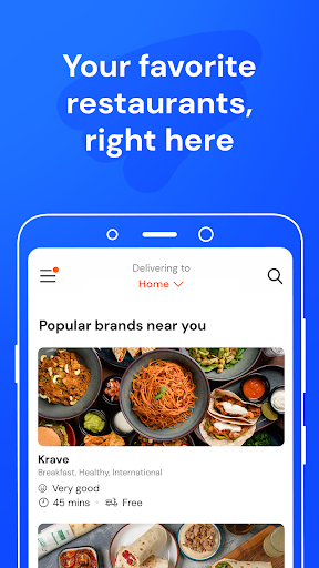 Screenshot talabat: Food, grocery & more