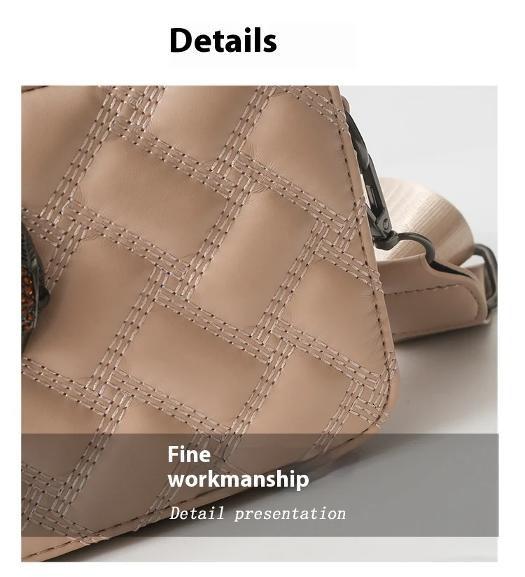 Title 16, Borsa a tracolla da donna con ampia tracolla, t...