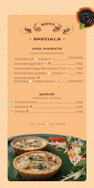 Drill Press Cafe menu 1