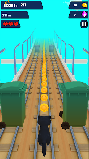 Screenshot Cat Run 3D