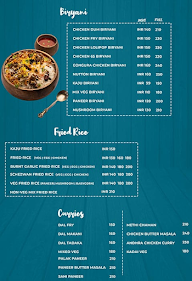 Inti Ruchulu menu 2