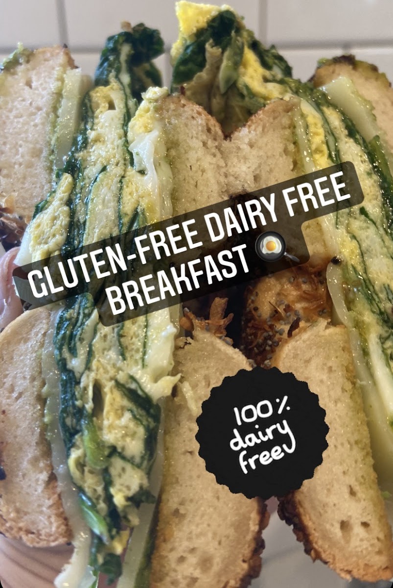Gluten-free Dairy free options
