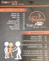 Cupzo Cafe menu 4