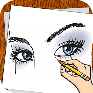 Draw Human Eyes  Icon