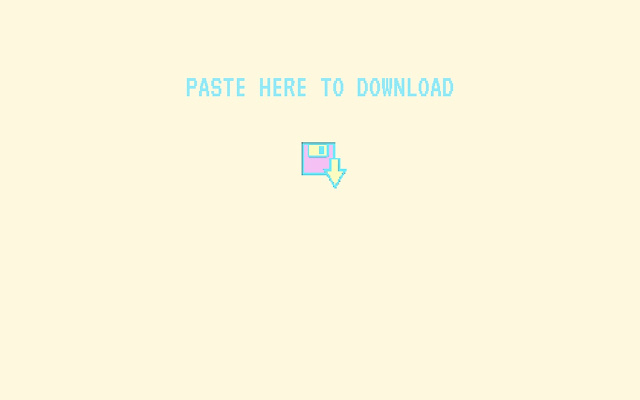 Paste to Download