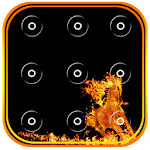 Fire Pattern Screen Lock Apk