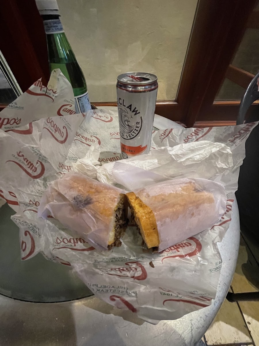 Gluten-Free at Campo's Philly Cheesesteaks