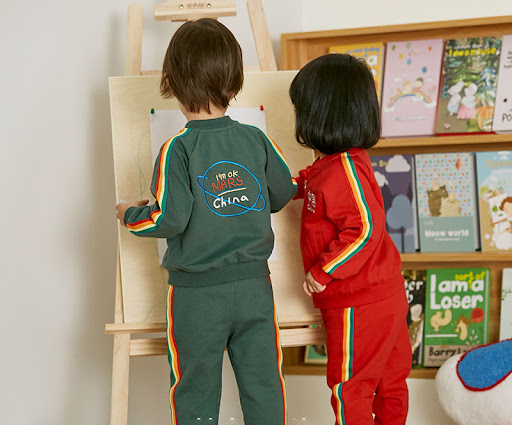 Title 5, Fashion Simple Sports Childrens Leisure Suit ...