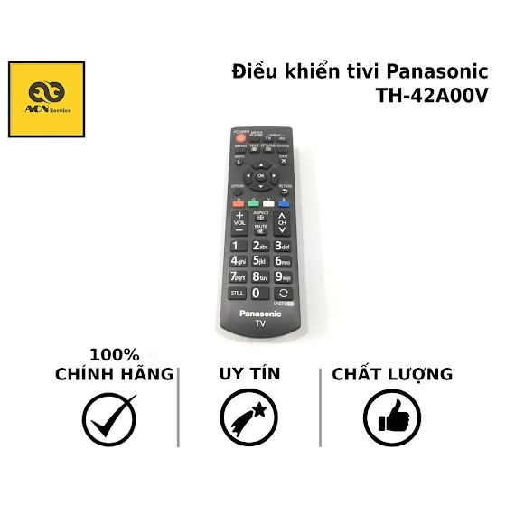 [Remote Chính Hãng] Điều Khiển Tivi Panasonic Model Th - 42A00V - - - Th - 42A410V - - - Th - 39A400V - - - Th - 50A410V